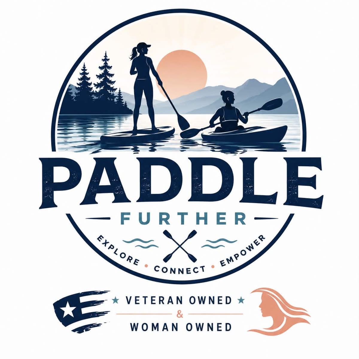 Paddle Further Adventures logo